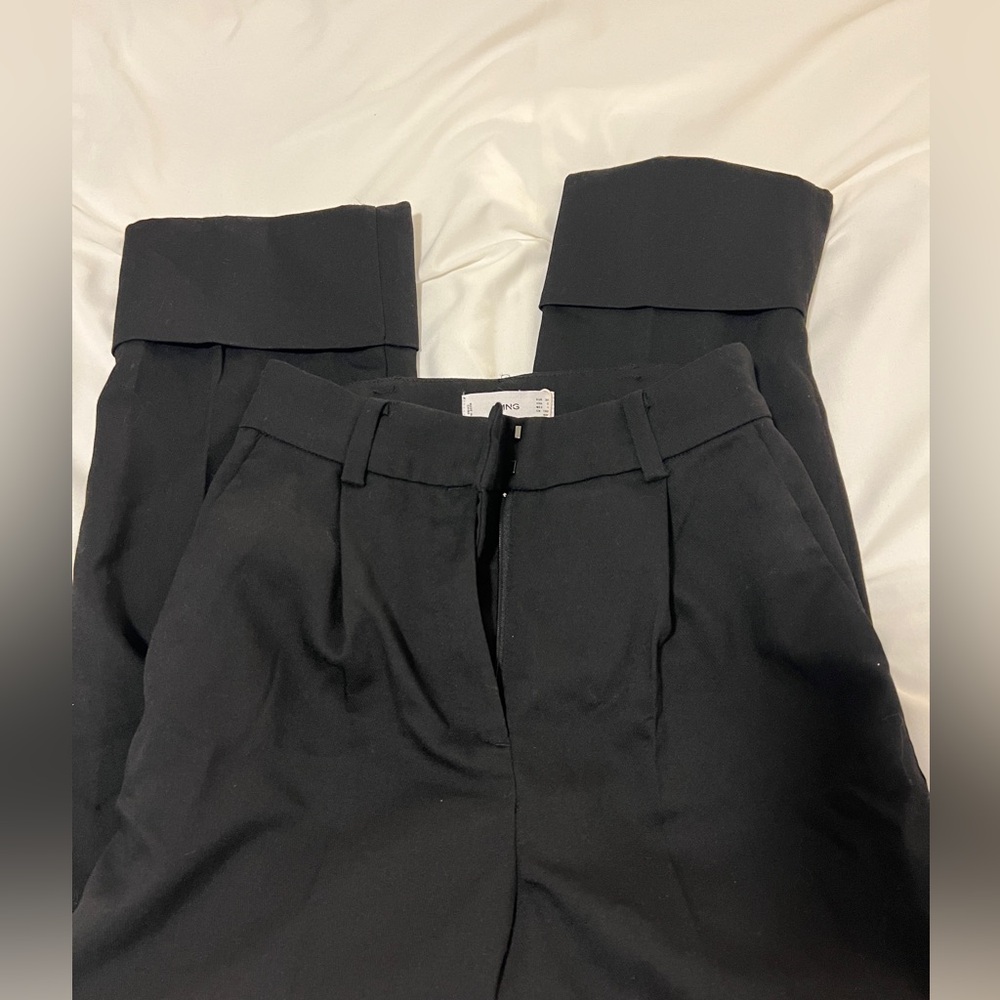 MANGO FLARE WORK PANTS